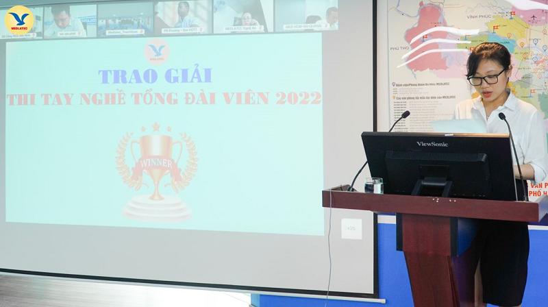 PB TCPC Trần Thị Lan Anh công bố danh sách người đạt giải