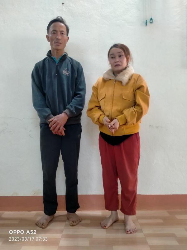 Hai vợ chồng trồng hàng nghìn cây cần sa trong rẫy vắng