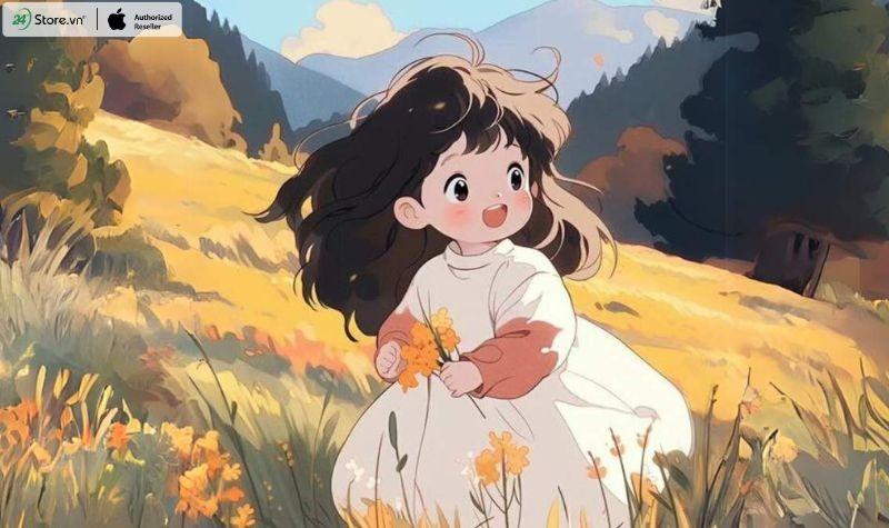 Hình nền chibi tổng hợp 4K cho điện thoại máy tính