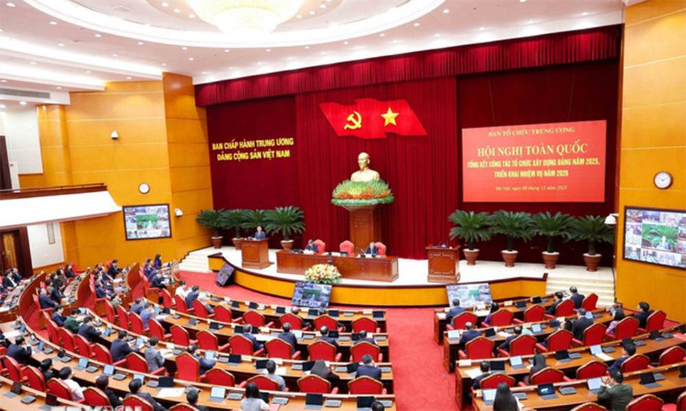Triển khai công tác Tổ chức xây dựng Đảng năm 2026 với nhiều yêu cầu chiến lược