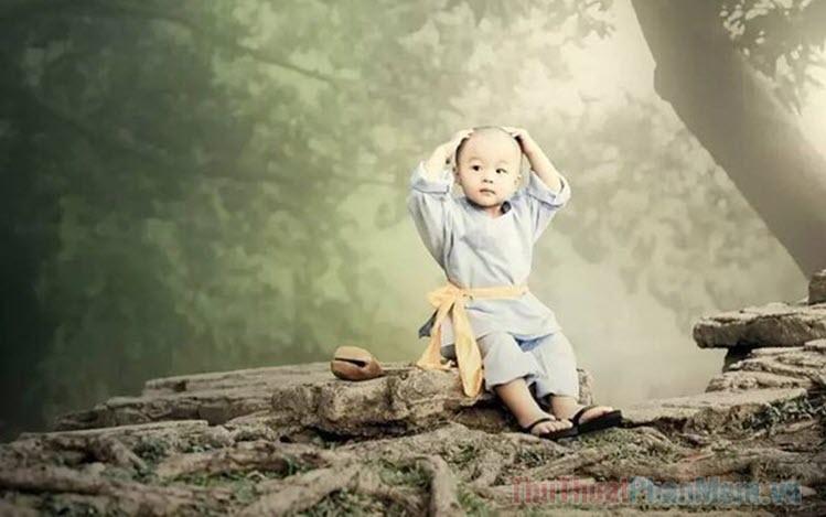 Avatar chú tiểu đáng yêu, dễ thương
