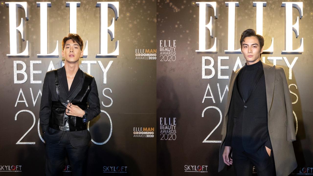 Song Luân và Lãnh Thanh lịch lãm trên thảm đỏ ELLE Beauty Awards 2020