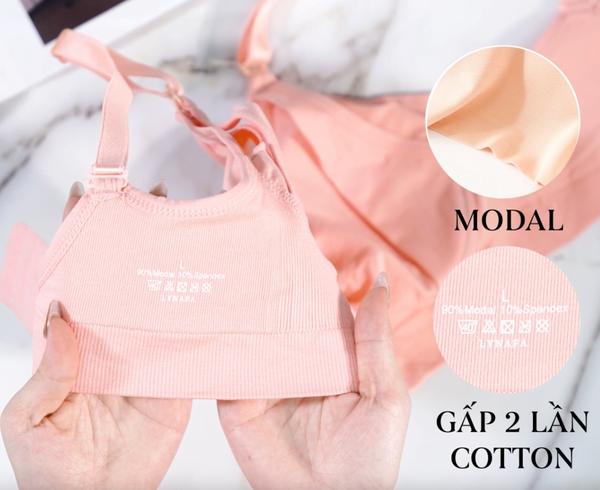 Áo lót Mer của Lynafa không gọng chống chảy xệ dành cho mẹ bầu và cho con bú (Màu ngẫu nhiên )