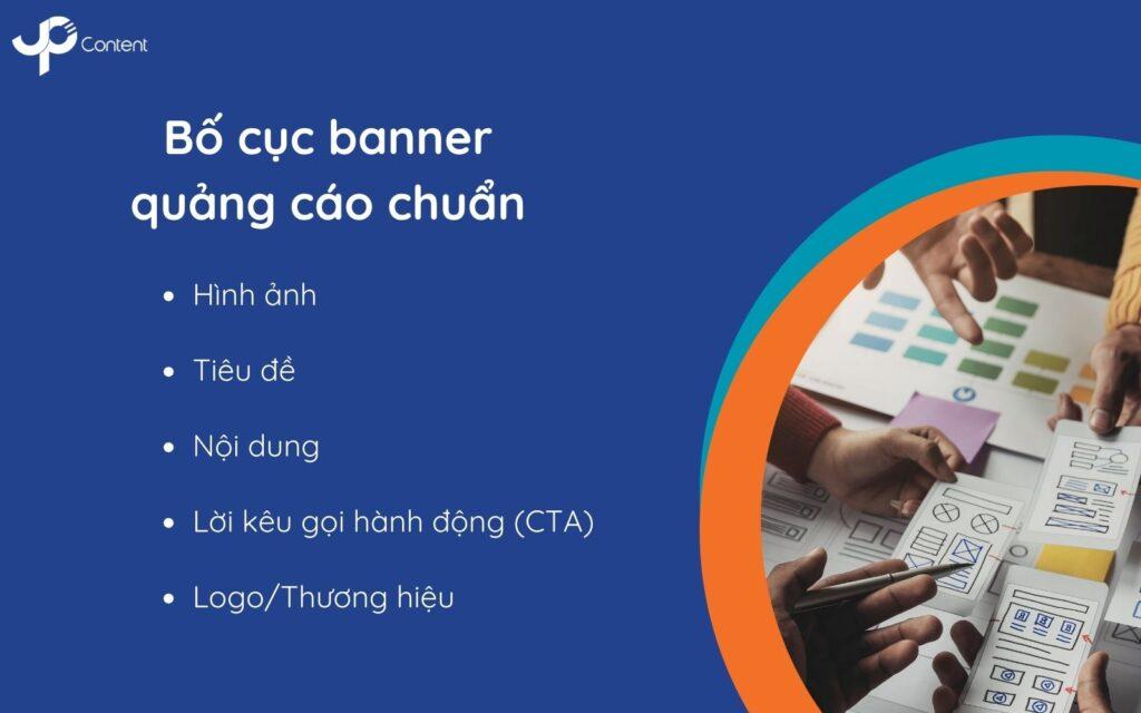 Bố cục banner quảng cáo chuẩn