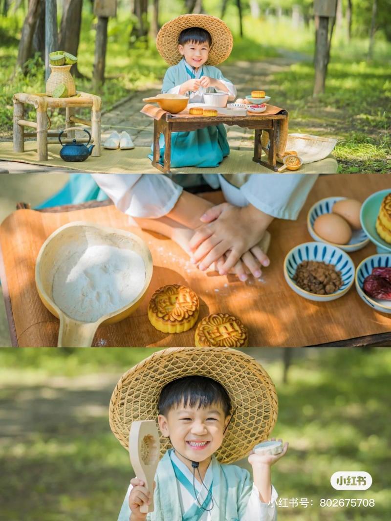 concept chụp ảnh trung thu