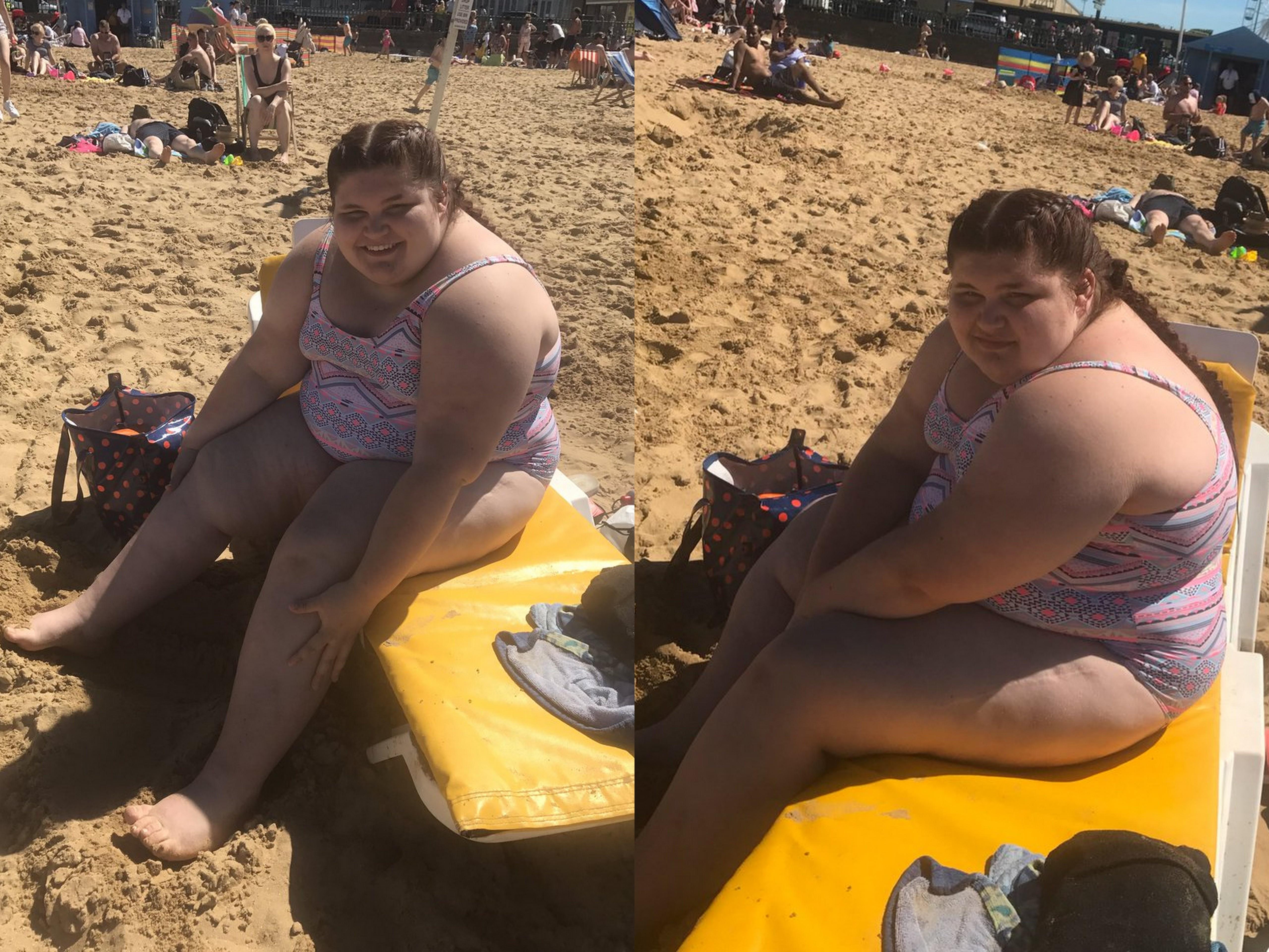 co gai mac bikini anh 1