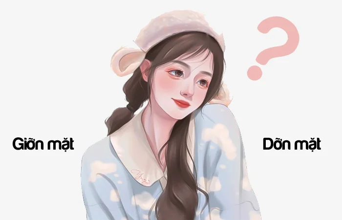 Giỡn mặt hay Dỡn mặt từ nào viết đúng chính tả