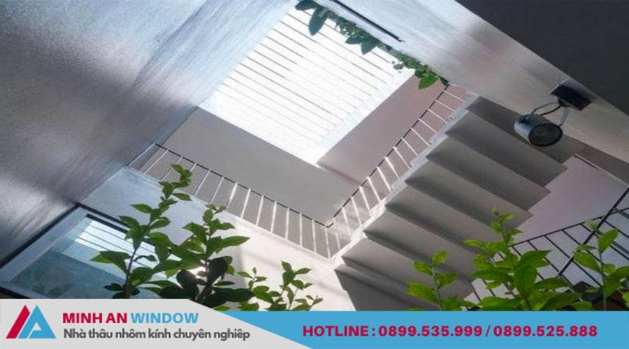 Giếng trời bị dột mưa nguyên nhân và cách khắc phục