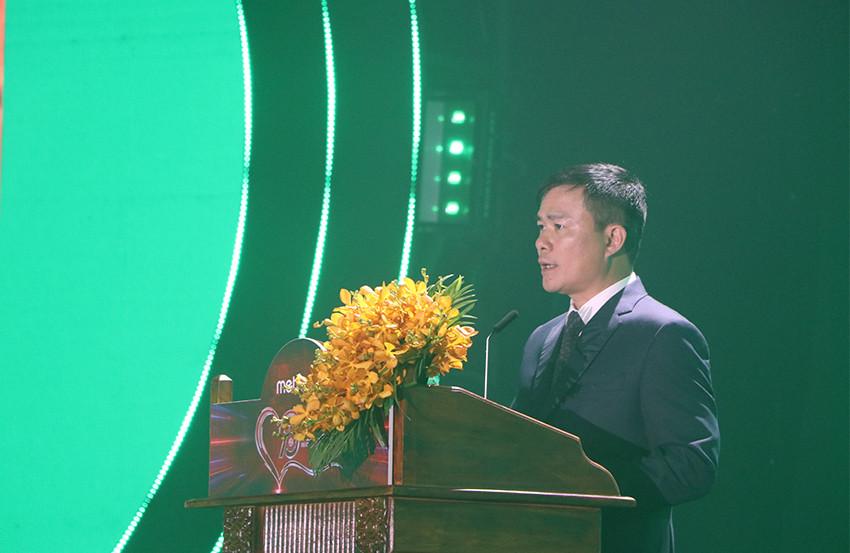 Chủ tịch Viettel Tào Đức Thắng phát biểu tại sự kiện. Ảnh: Nguyễn Hiệp