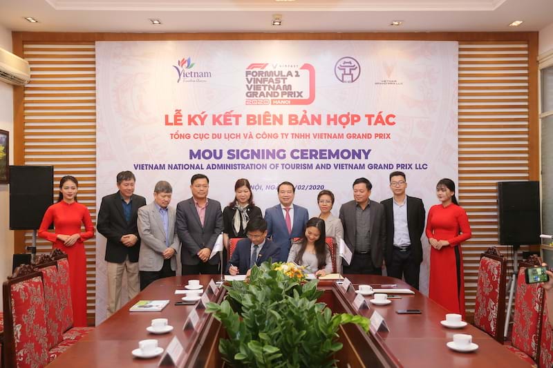Vietnam Grand Prix 'bắt tay' Tổng cục Du lịch quảng bá hình ảnh Việt Nam với thế giới