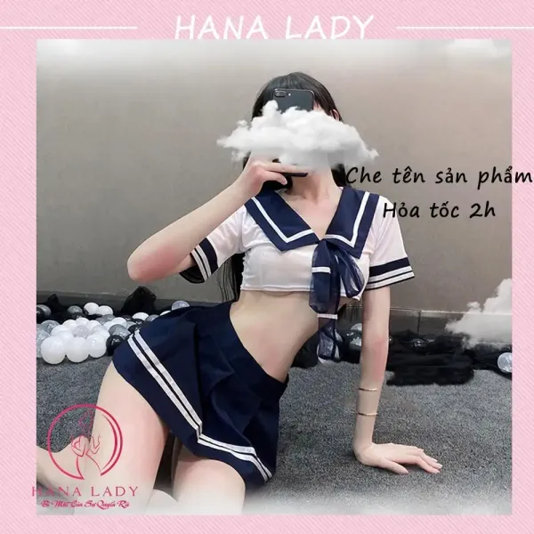 Hình ảnh sản phẩm Đồ Ngủ Nữ Sinh Anime Quyến Rũ CP010 - Cosplay Sexy Học Sinh Giá Chỉ 92000đ