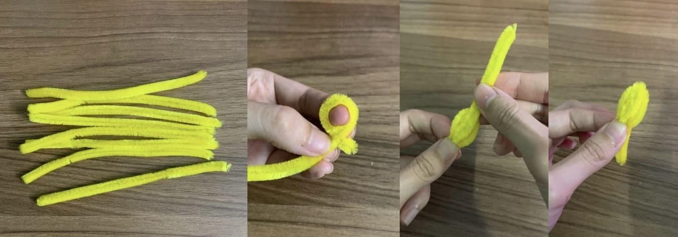 Hướng dẫn cách làm hoa mai và hoa đào handmade bằng kẽm nhung