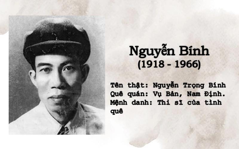 Giới thiệu về tác giả Nguyễn Bính