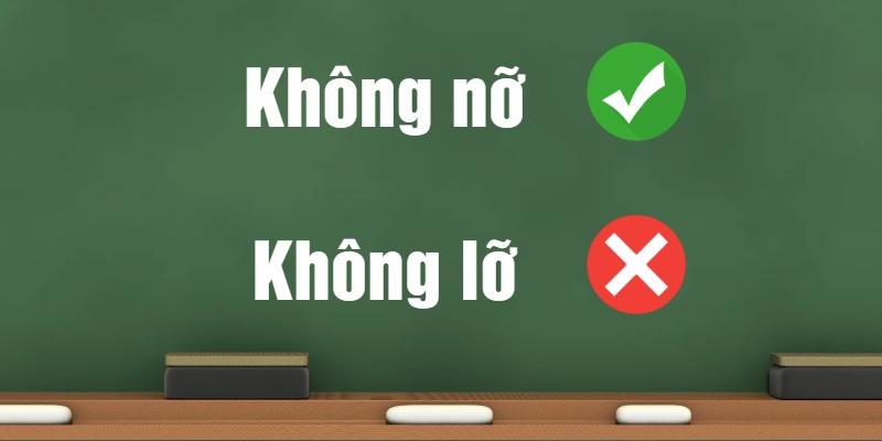 Không nỡ hay không lỡ
