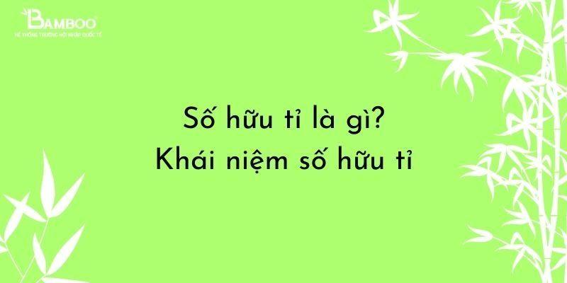 Số hữu tỉ là gì? Khái niệm số hữu tỉ