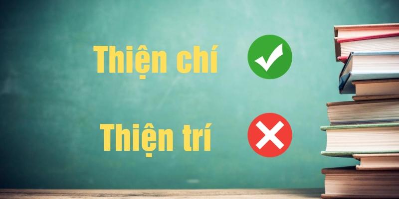 thiện chí hay thiện trí