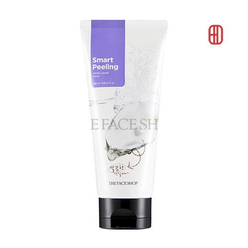 Tẩy tế bào chết Ngọc Trai SMART PEELING White Jewel The Face Shop (120ml)
