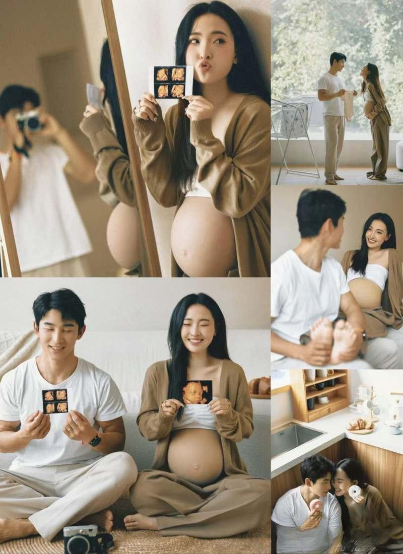 concept chụp ảnh bầu đẹp