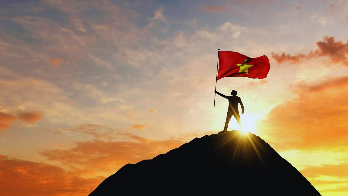 Diện tích Việt Nam trải dài hình chữ S
