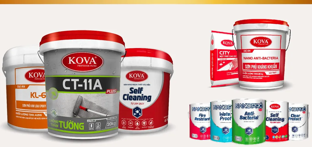 Giới thiệu về sơn Kova