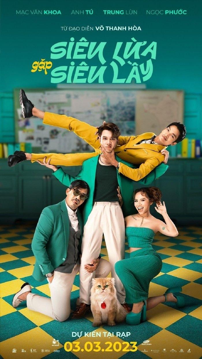 Phim “Siêu lừa gặp siêu lầy” do Mạc Văn Khoa và Anh Tú đóng chính đạt doanh thu 122 tỷ đồng