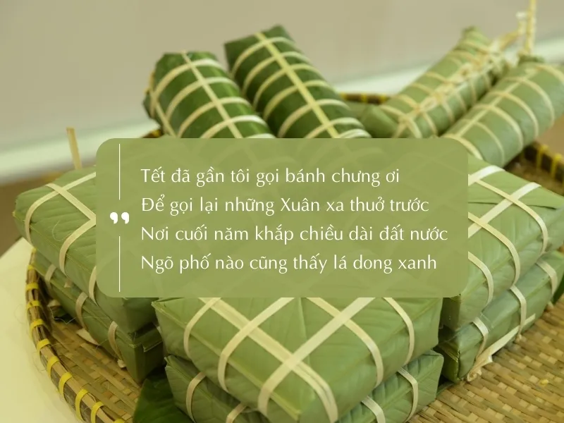 21+ bài thơ về bánh chưng đong đầy hương vị Tết 1