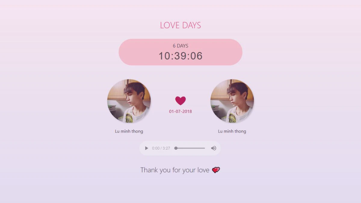 Giới thiệu App đếm ngày yêu là gì