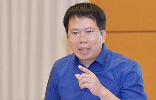 Đại biểu Nguyễn Văn Hiển (Viện trưởng Nghiên cứu lập Pháp thuộc Ủy ban Thường vụ Quốc hội). Ảnh: Trung tâm báo chí Quốc hội