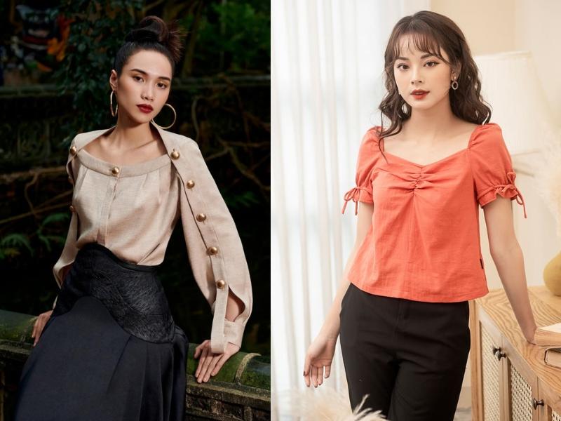 ngực lép nên mặc gì