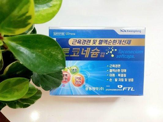 Viên Ngăn Ngừa Tê Bì Cổ Vai Gáy Kwangdong Chuẩn Nội Địa Hàn Quốc