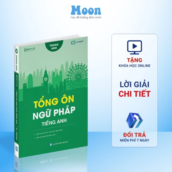 Hình ảnh sản phẩm Sách Ôn Thi Vào 10 Lớp 9 - Tổng Ôn Toán Văn Anh Cho 2K11 - Giảm 34k - Moonbook
