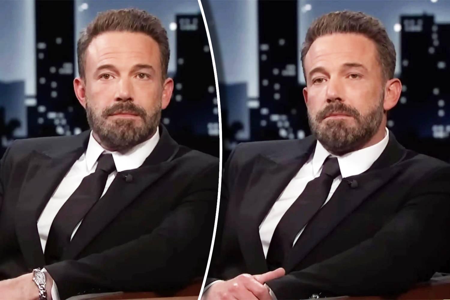 Tài tử Ben Affleck giải thích về gương mặt lúc nào cũng buồn rười rượi - 1