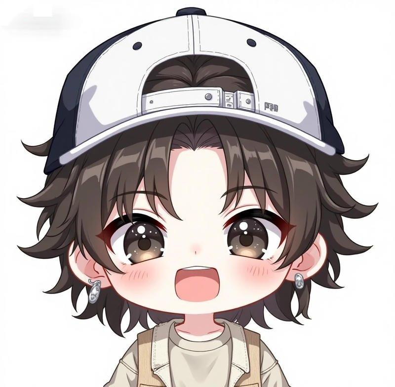 Ảnh anime nam chibi outfit đáng yêu dễ mến