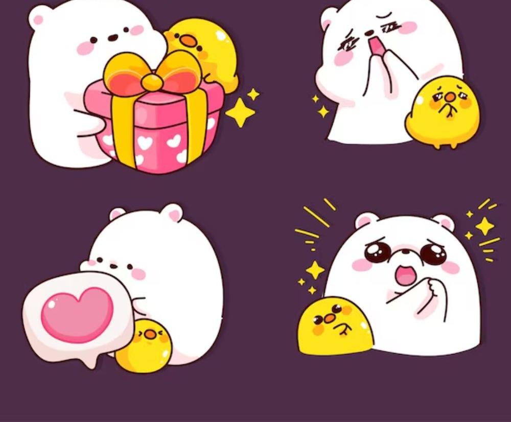 chibi gau trang 1 jpg
