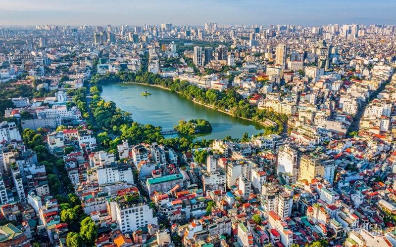 chụp ảnh hồ gươm