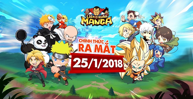 Liên quân Manga ra mắt teaser ấn định ngày phát hành